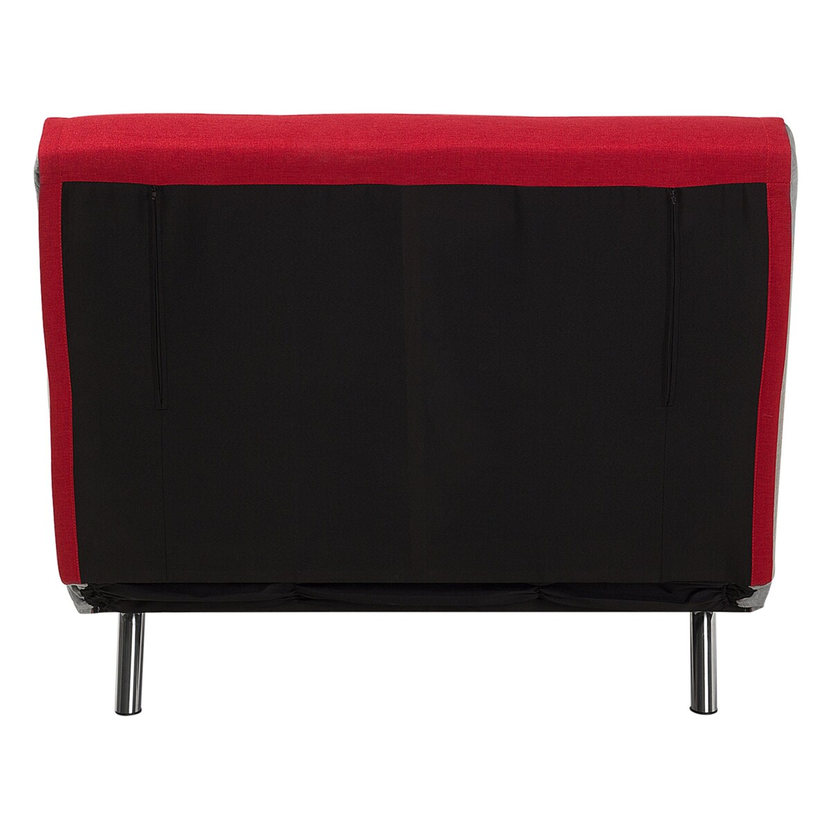 Sofa rozkładana czerwona FARRIS