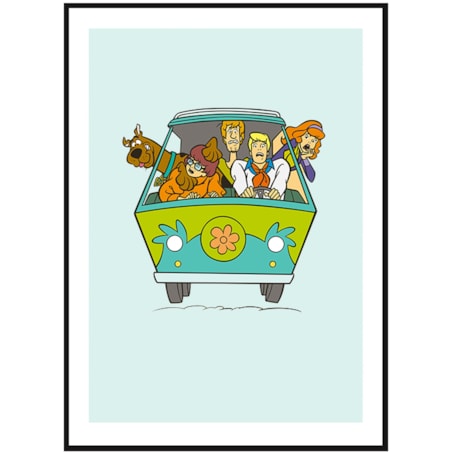 Poster Story, Plakat, Obraz - Scooby Doo the Mystery Machine, wymiary 50 x 70 cm