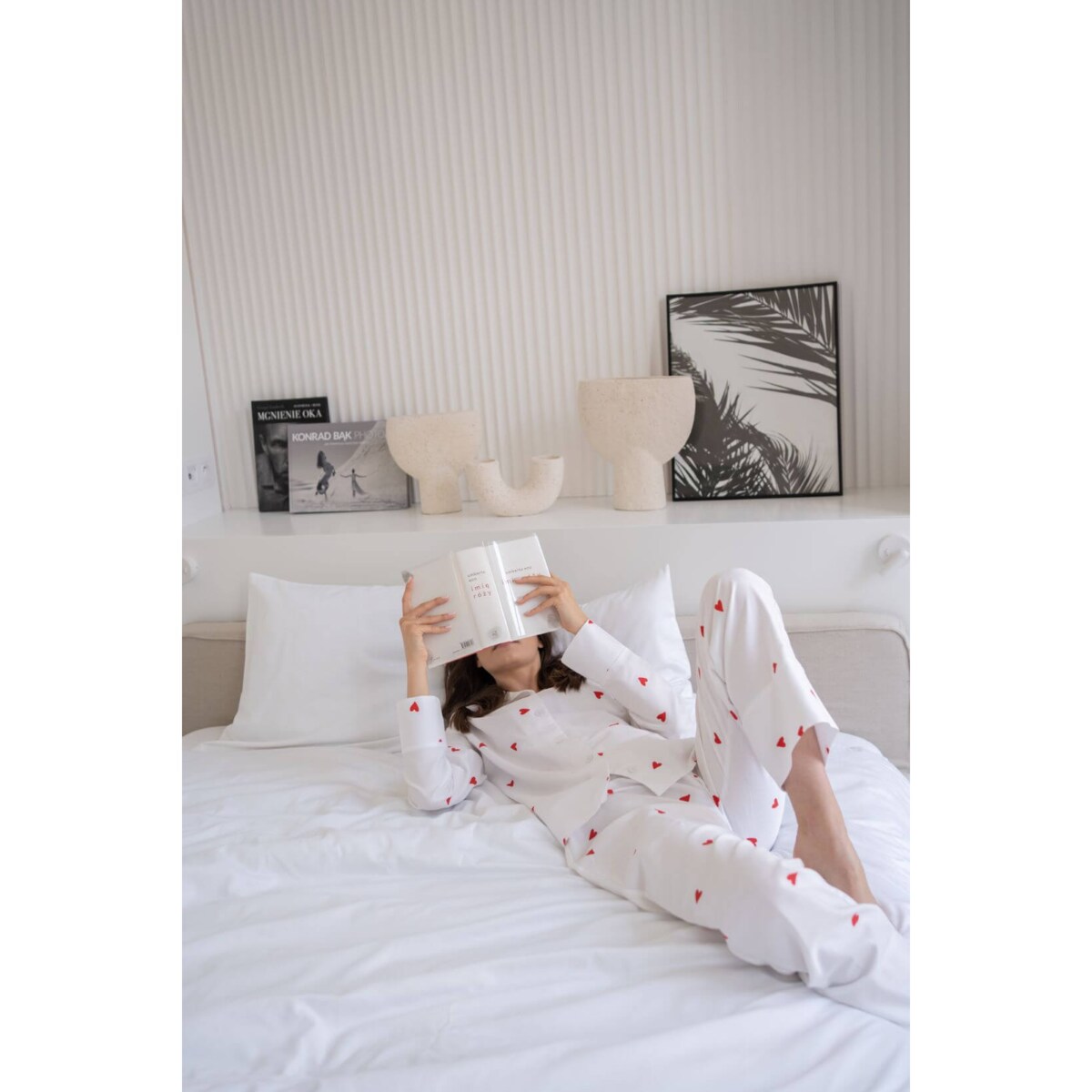 Piżama Serduszka długa M