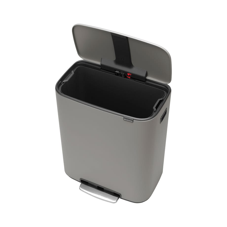 kosz na śmieci pedałowy Bo 60L mineralny szary 211348