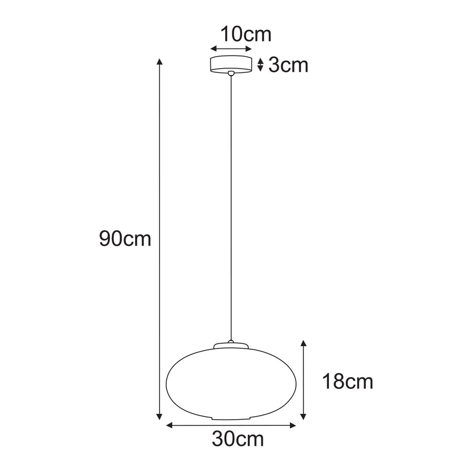 Lampa wisząca K-5670 z serii PESO