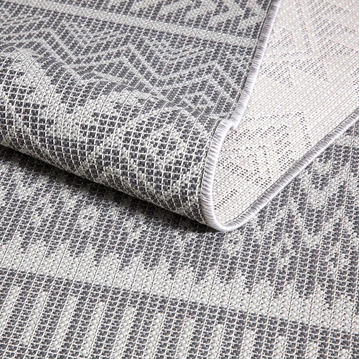 Dywan na zewnątrz i do wnętrz boho Paloa 35220 Antracyt 140x200