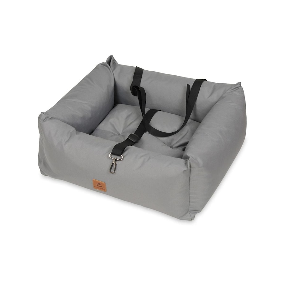 Animood Fotelik samochodowy Julian rozmiar: uniwersalny, kolor: szary, materiał: kodura