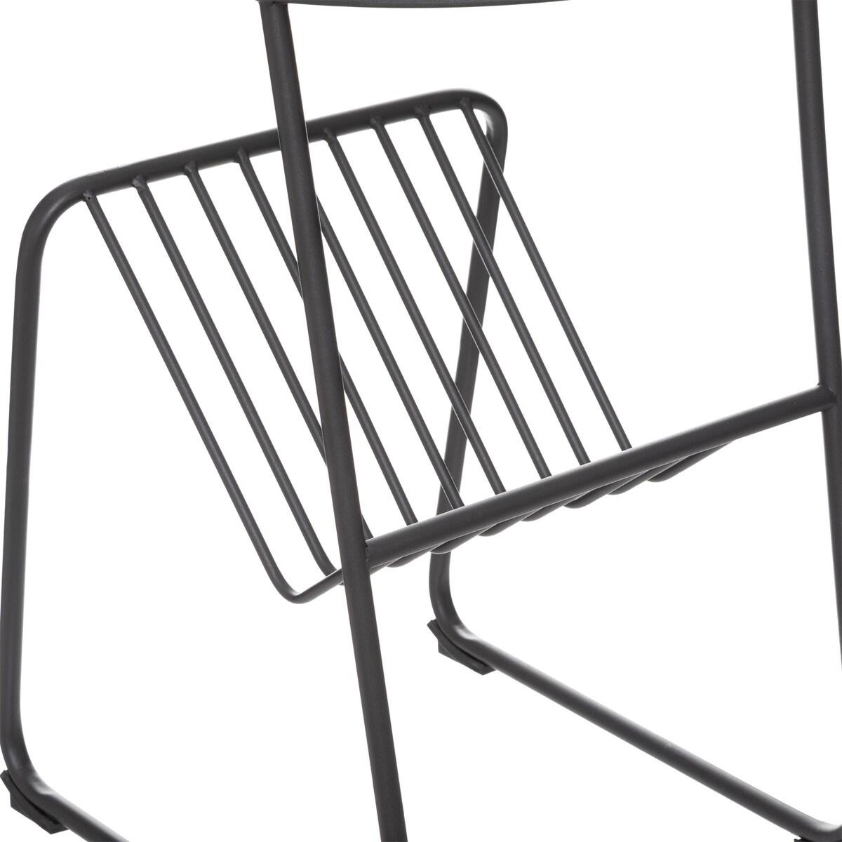 Stolik z gazetnikiem JOY, Ø 46 cm