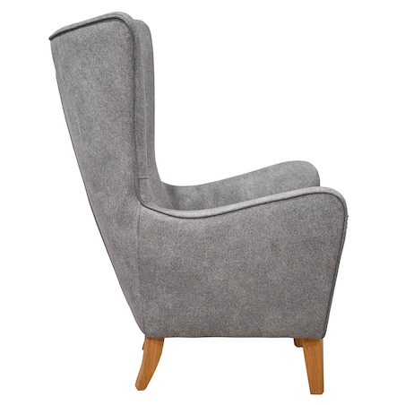 Fotel nowoczesny Romeo - szary - 82cm x 113cm x 94cm