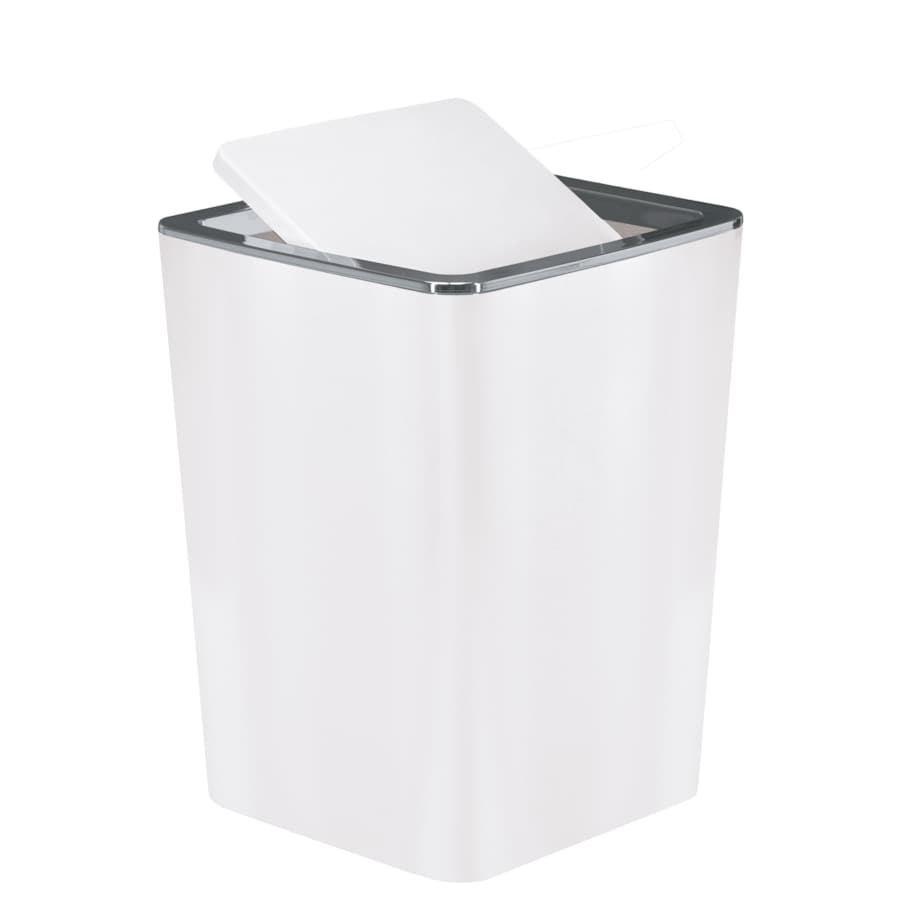 Kleine Wolke Match Kosz łazienkowy biały 5 litrów