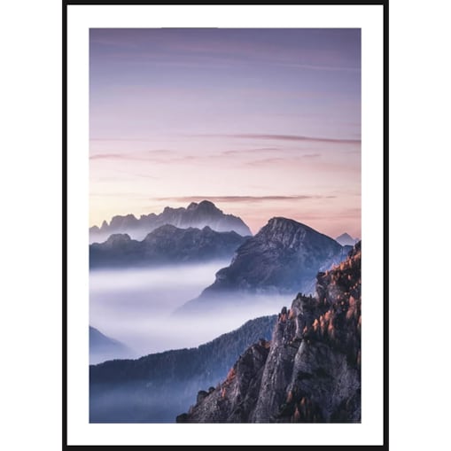 Poster Story, Plakat, Obraz - Mount Everest we Mgle, wymiary 50 x 70 cm