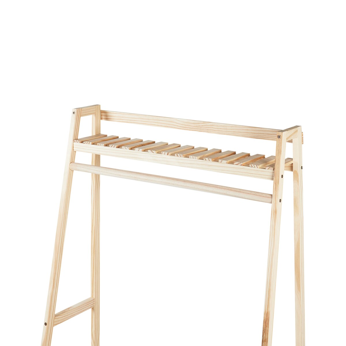 Wieszak stojący jasne drewno BAKER