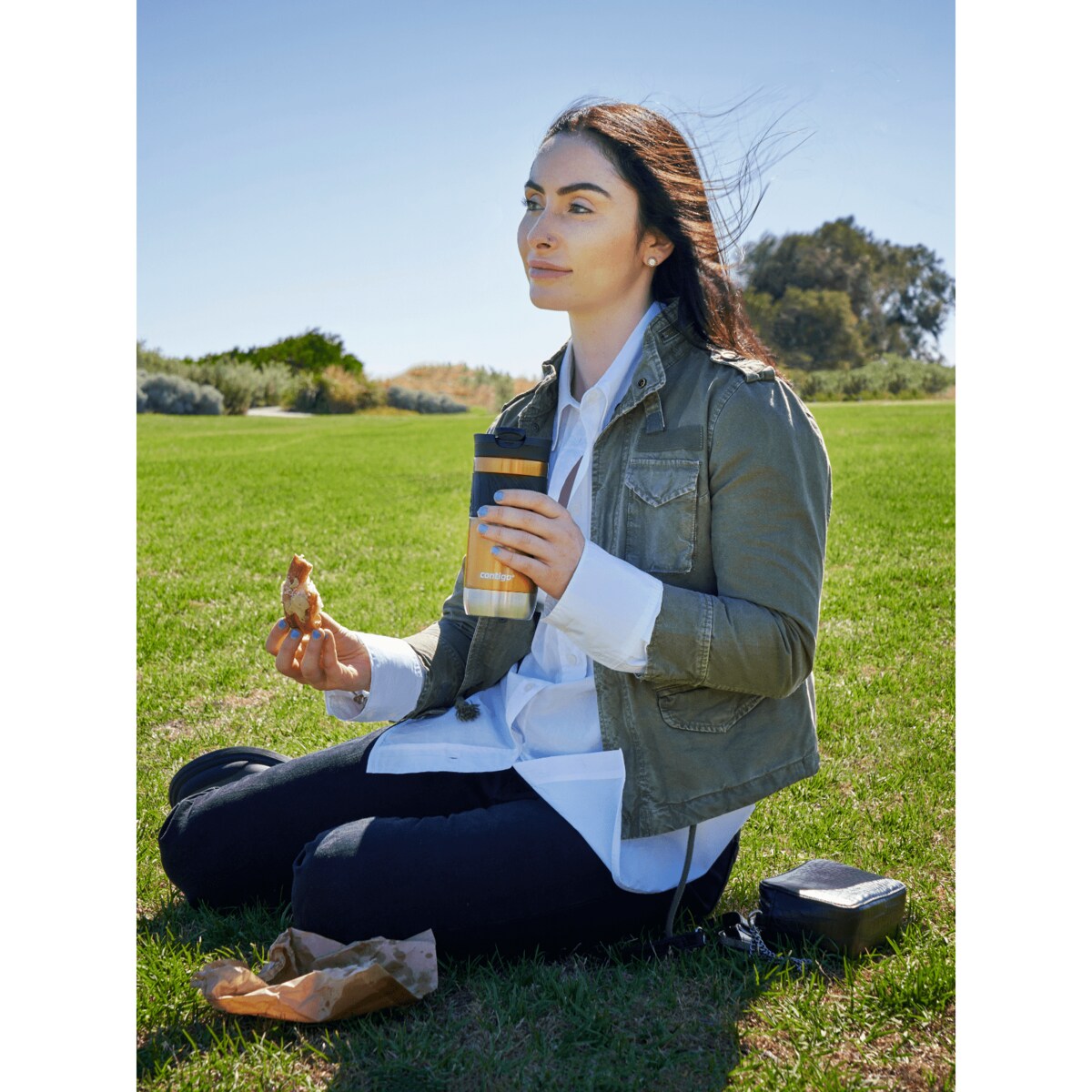 Kubek termiczny Contigo Byron 2.0 470ml- Złoty