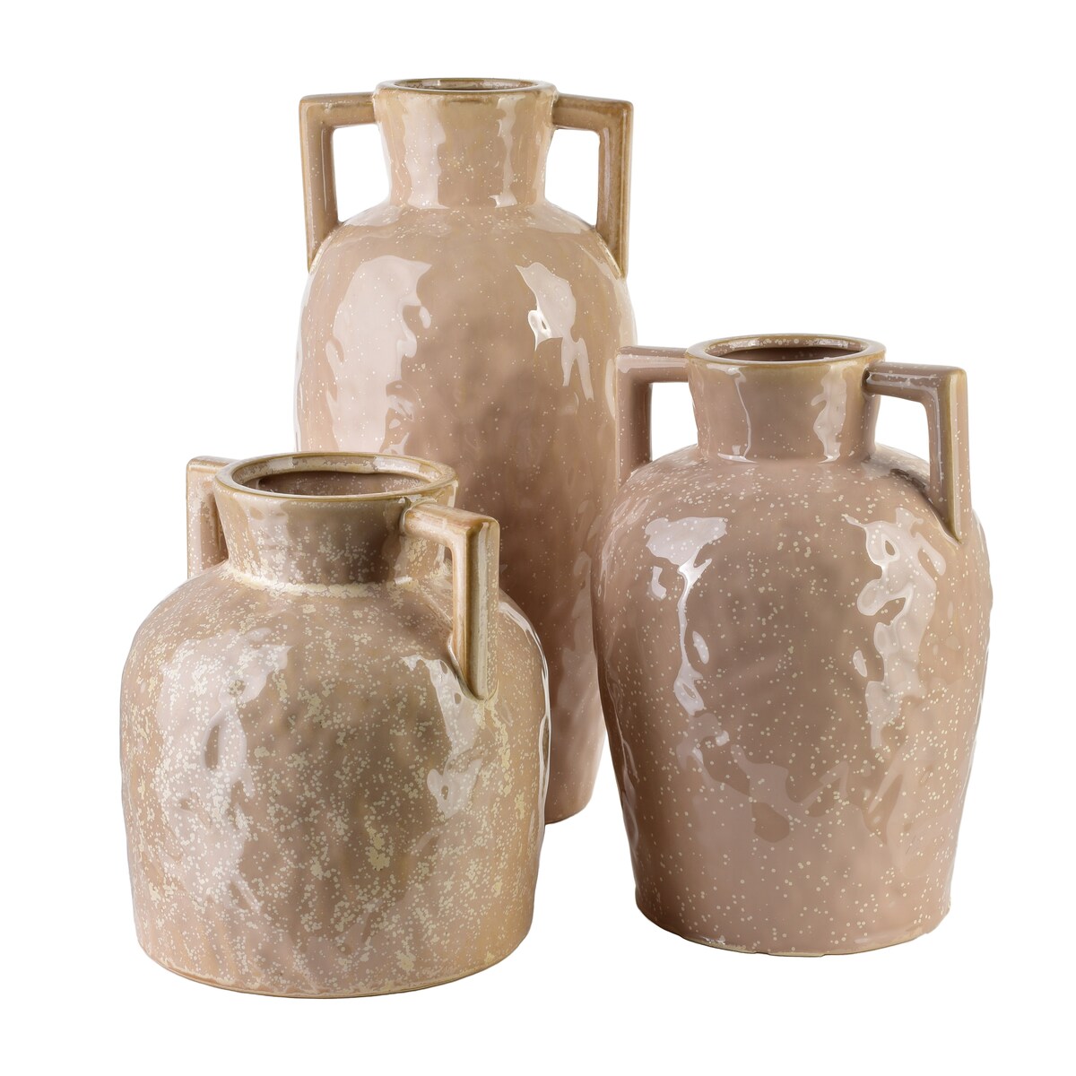 ARINA BEIGE Wazon 8x16x35cm