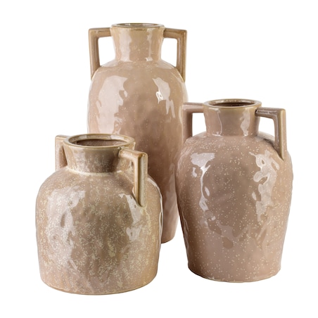 ARINA BEIGE Wazon 8x16x35cm