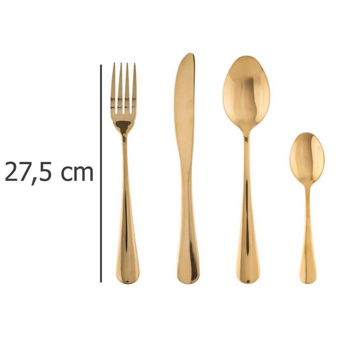 Sztućce ze stali nierdzewnej, praktyczny zestaw przyborów kuchennych o nowomodnej stylistyce