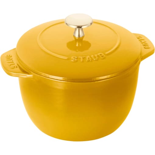 STAUB LA COCOTTE Mały garnek okrągły 16 cm, cytrynowy