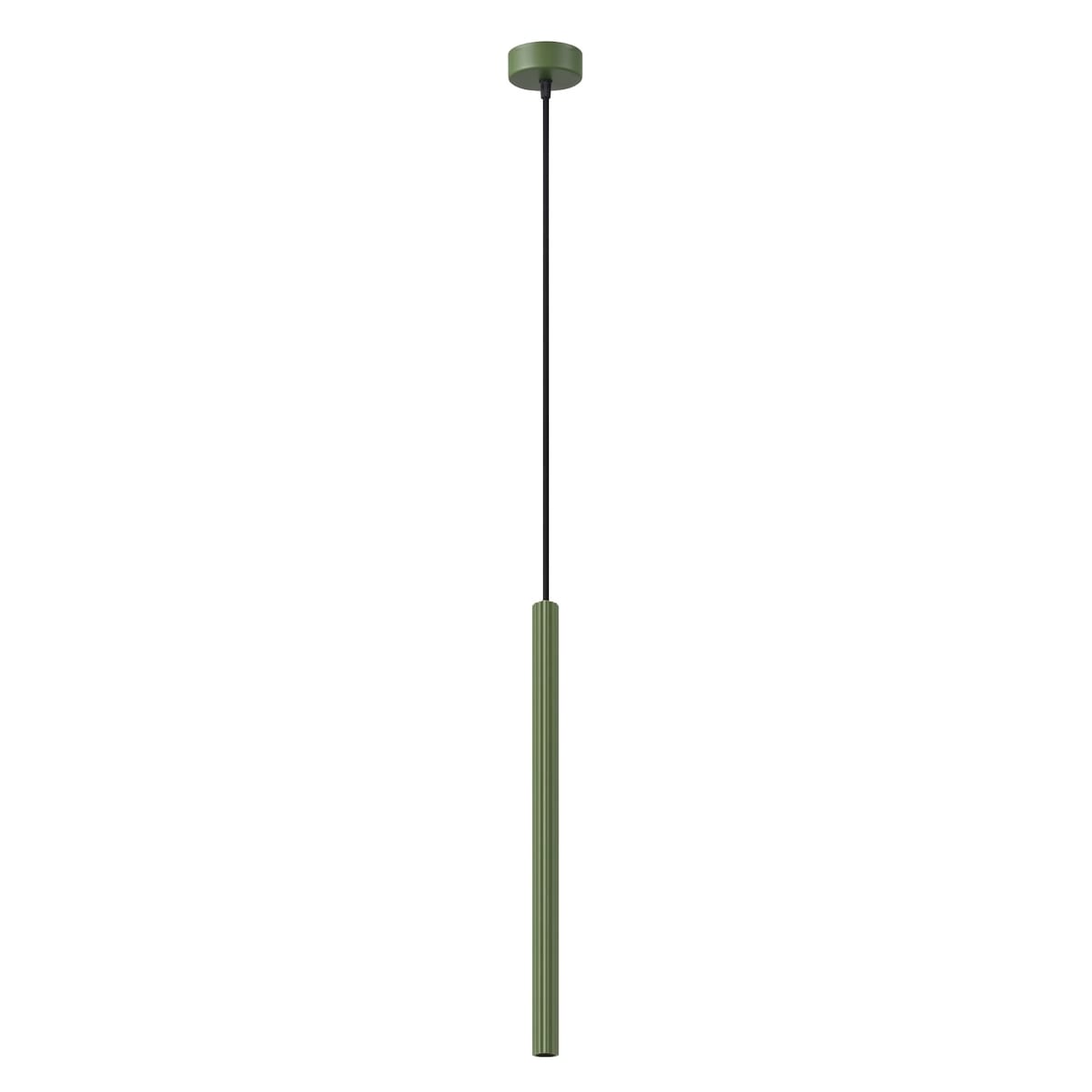 Lampa wisząca ARCHE 1 zielona oliwka