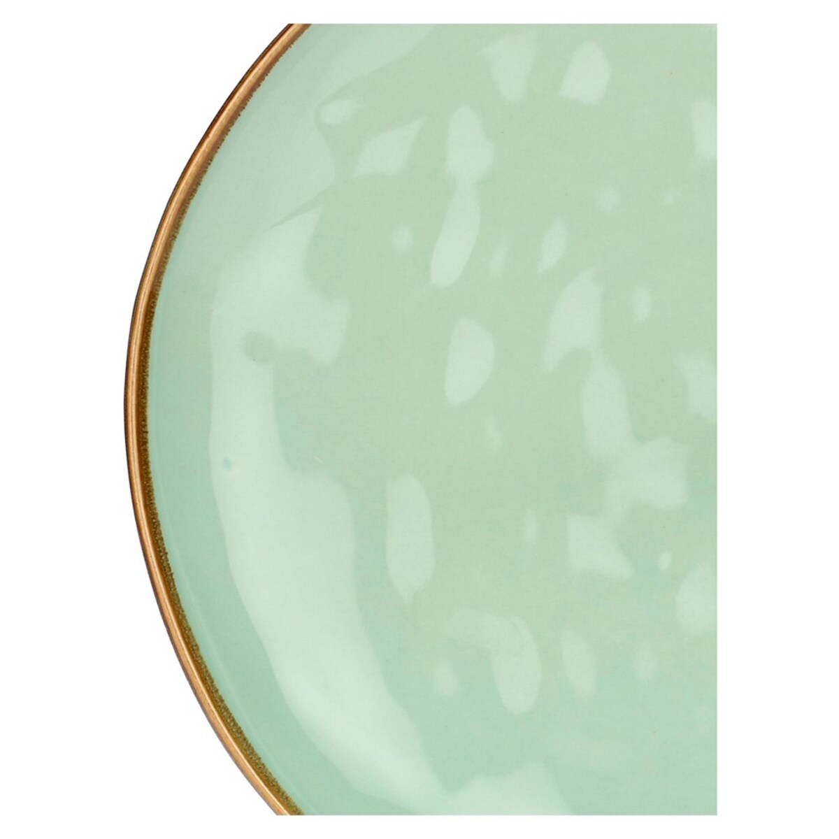 Zestaw 4 talerzy obiadowych Concerto Verde Acqua - Miętowy, 27 cm