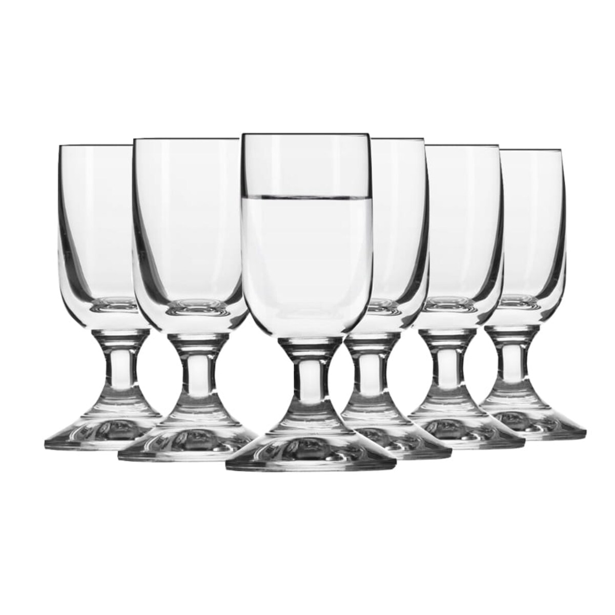 Kieliszki do Wódki Shotów Nalewki na Nóżce Stopce Krosno Balance 6 x 20 ml