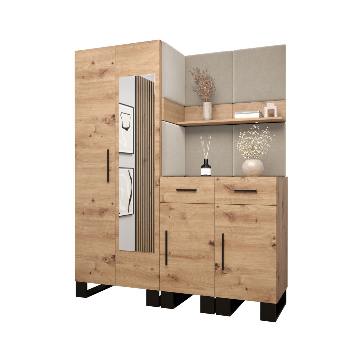 Garderoba do przedpokoju Abiks ARTIN 15 artisan+manila02