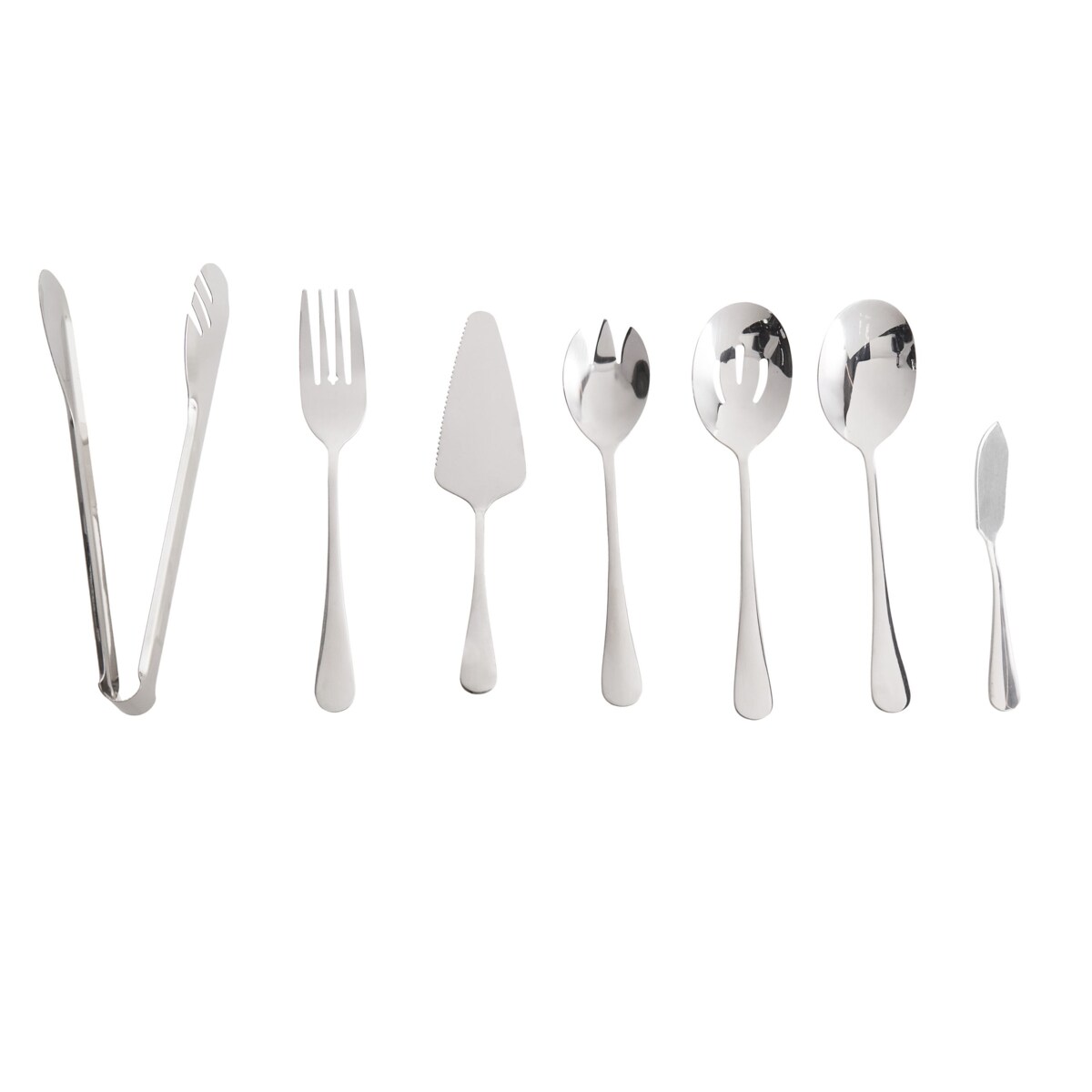 Zestaw przyborów kuchennych 7 elementów ZITI Srebrny