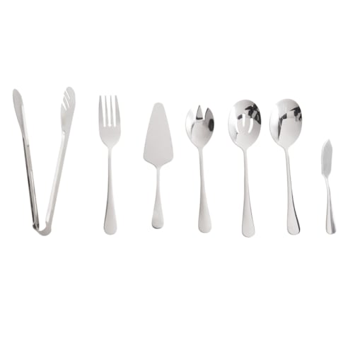 Zestaw przyborów kuchennych 7 elementów ZITI Srebrny