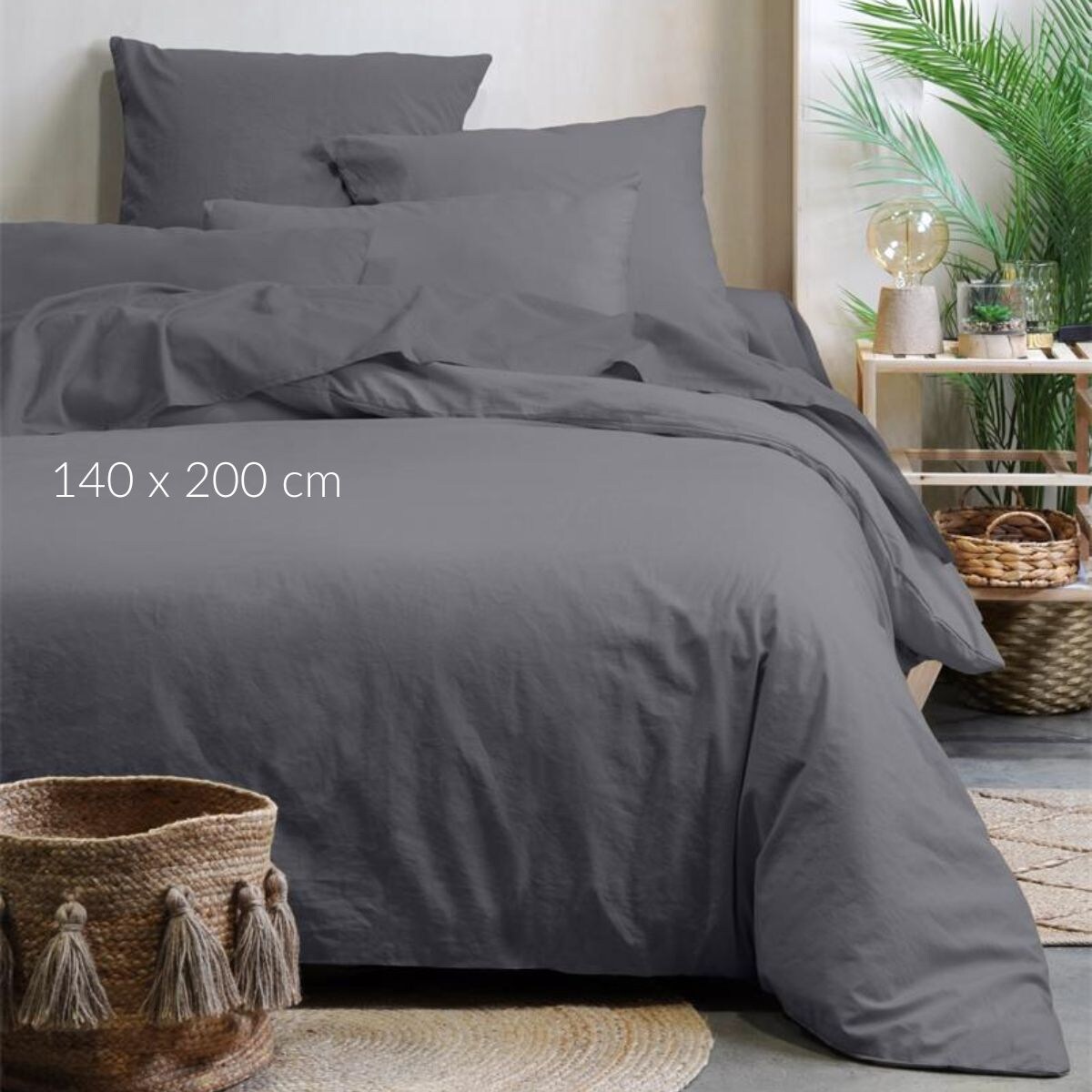 Bawełniana poszwa na kołdrę EDEN, 140 x 200 cm