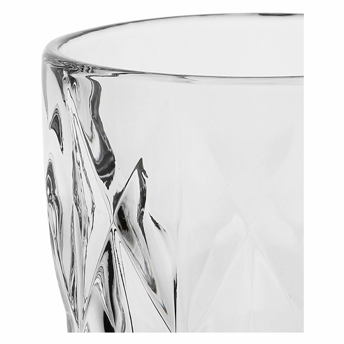 Zestaw 6 szklanek Diamond - Przezroczysty, 270 ml
