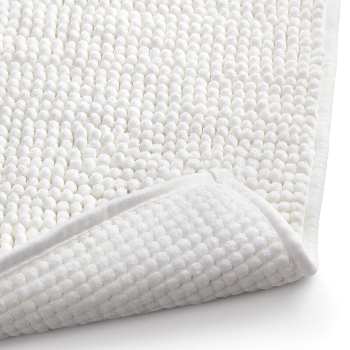 Dywanik łazienkowy Rayen - 80 x 50 cm, Biały