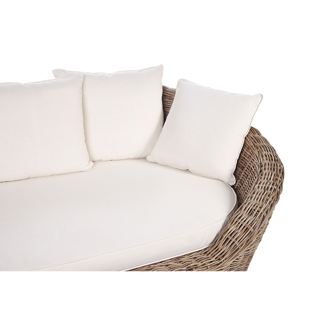 Kosz ogrodowy rattanowy naturalny CAVO