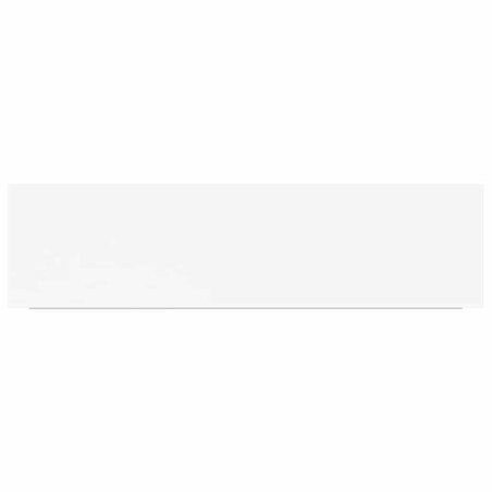 vidaXL Półka ścienna, biała, 90x23,5x3,8 cm, MDF