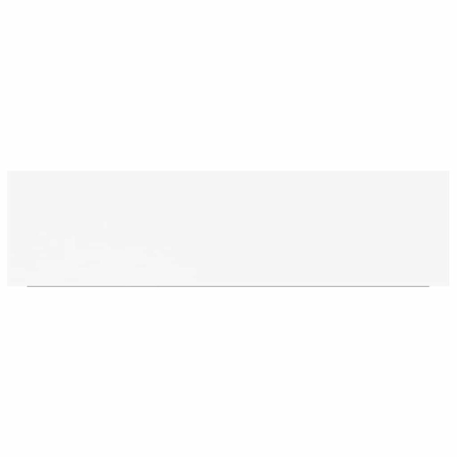 vidaXL Półka ścienna, biała, 90x23,5x3,8 cm, MDF