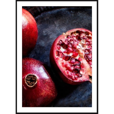 Poster Story, Plakat, Obraz - Soczyste Granaty, wymiary 21 x 30 cm