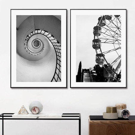 Poster Story, Plakat, Obraz - Klatka Schodowa, wymiary 70 x 100 cm