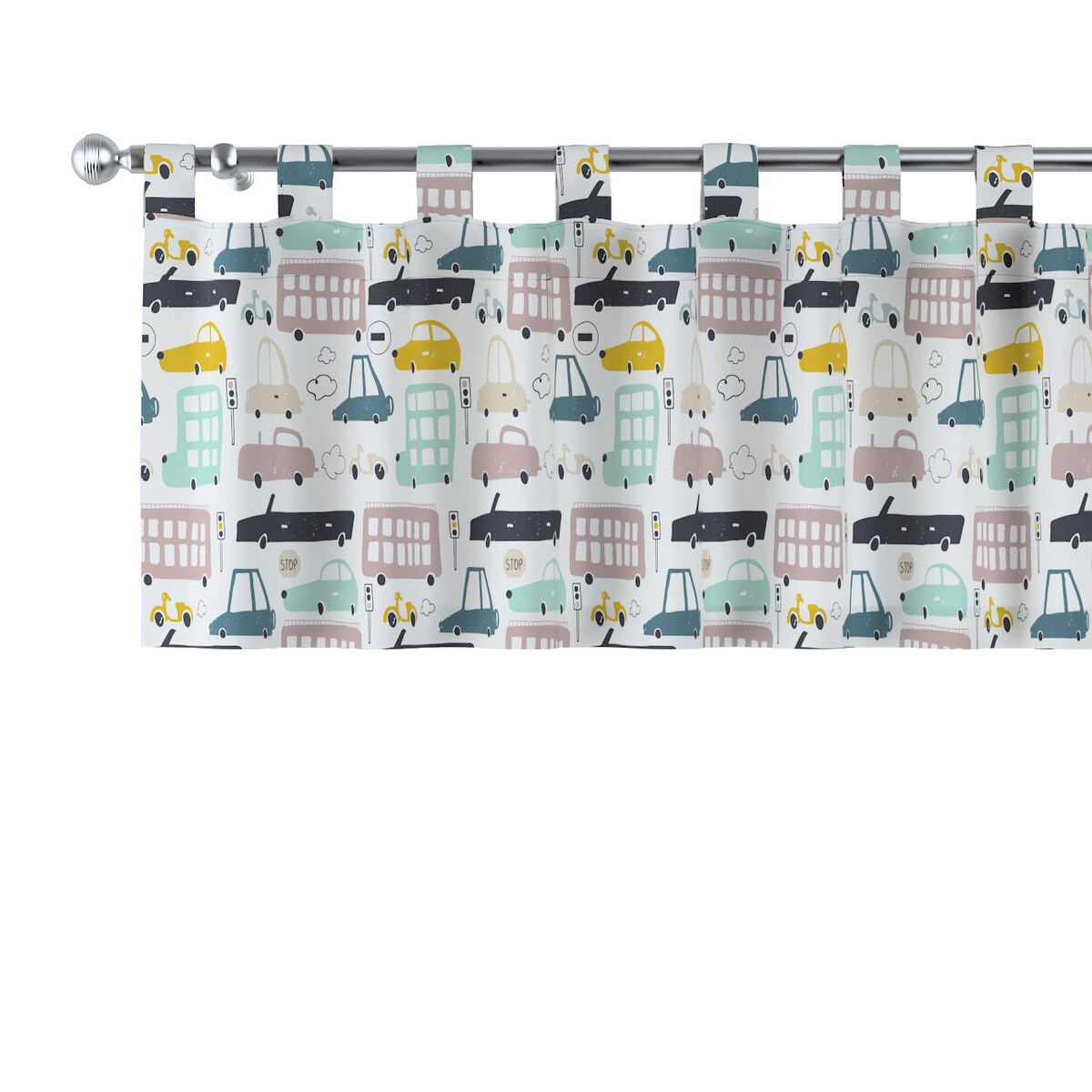 Lambrekin na szelkach 260x40 kolorowy