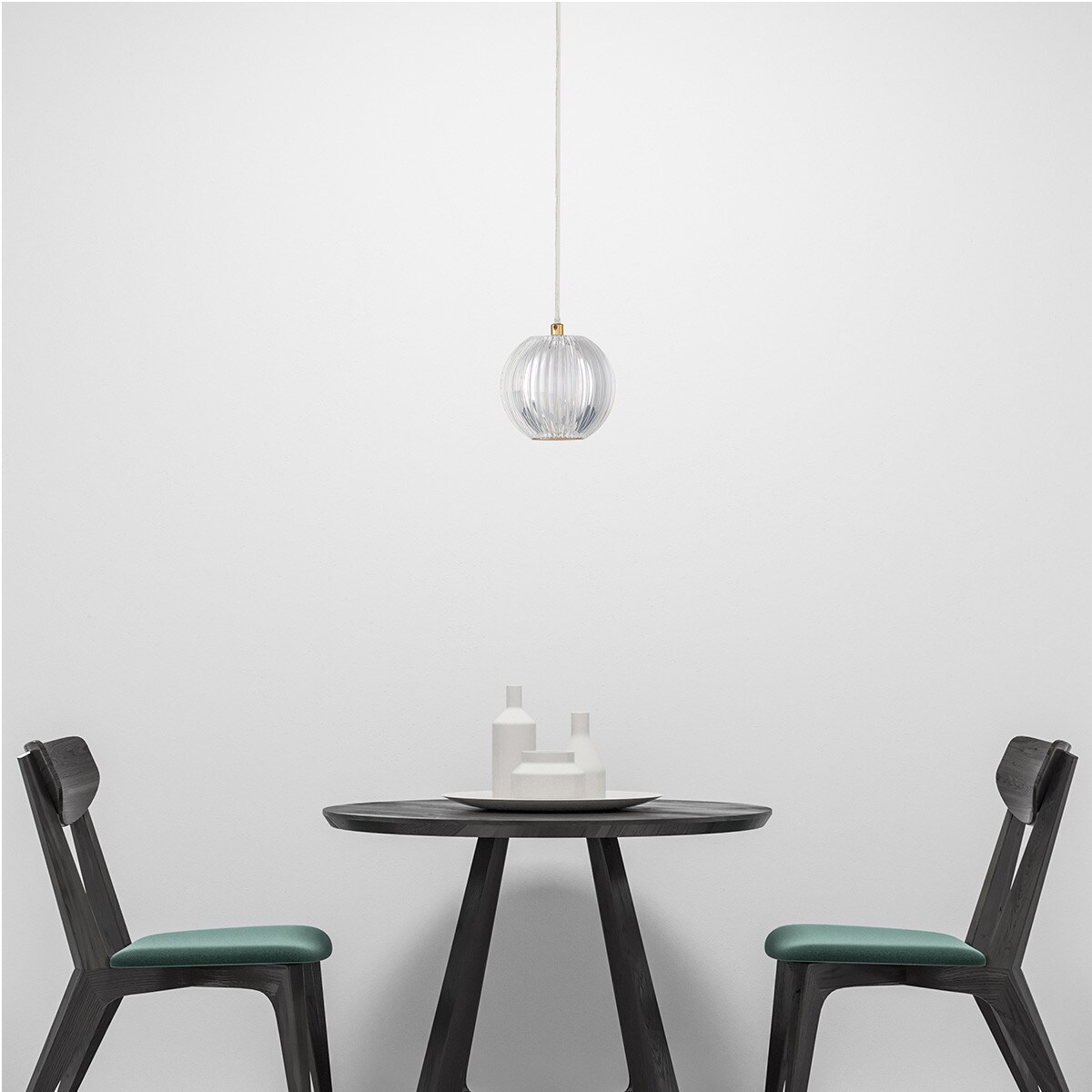 Lampa sufitowa wisząca Light Prestige Brillant złoty LED CCT 3000K/4000K/6000K (regulowana) 1 szt.