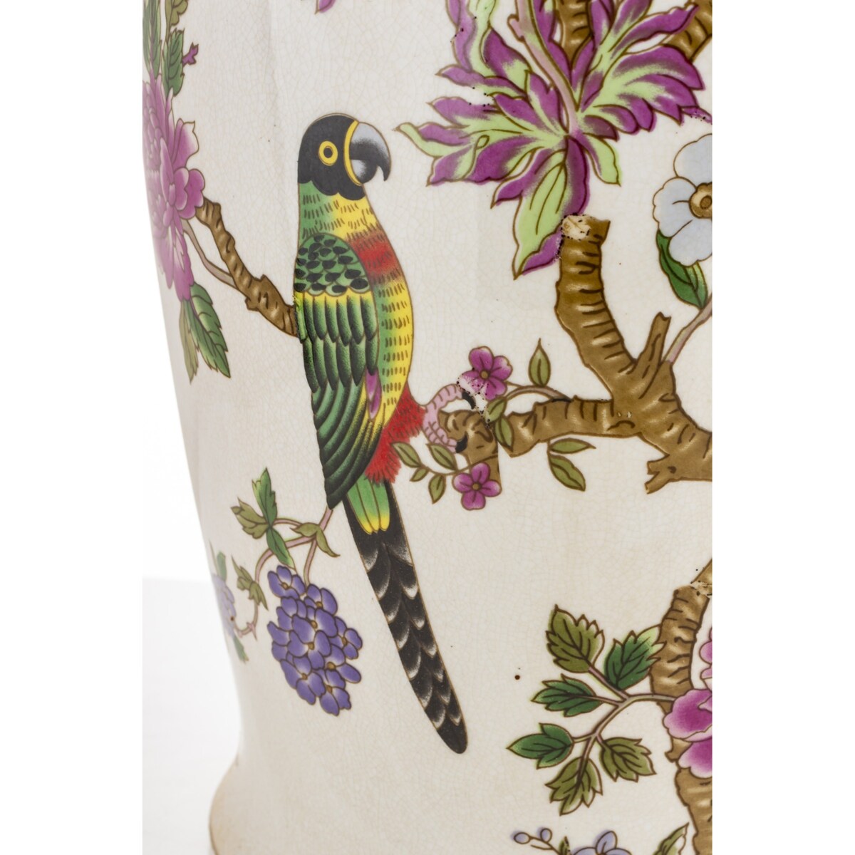 Amfora porcelanowy pojemnik z pokrywą 49x25x25 cm LORO