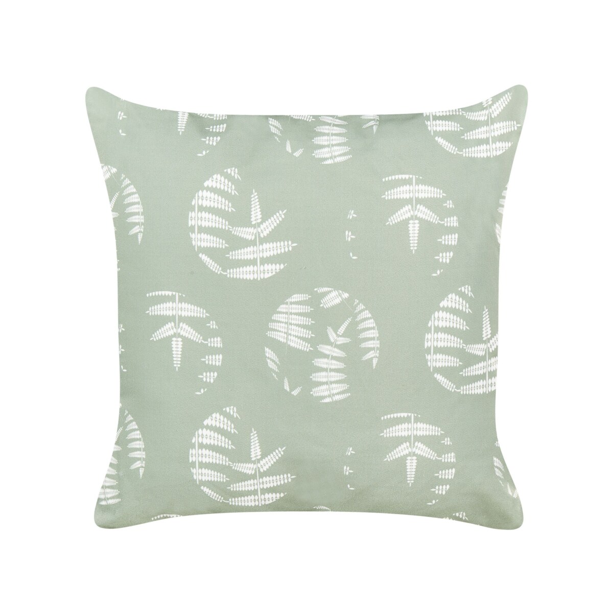 2 poduszki ogrodowe w liście 45 x 45 cm zielone ALASSIO