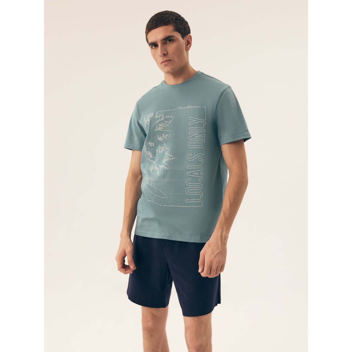 Piżama Surf 42598-77X Zielona Zielony, L