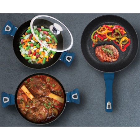 Garnek z pokrywką 24cm BerlingerHaus Aquamarine BH-1879