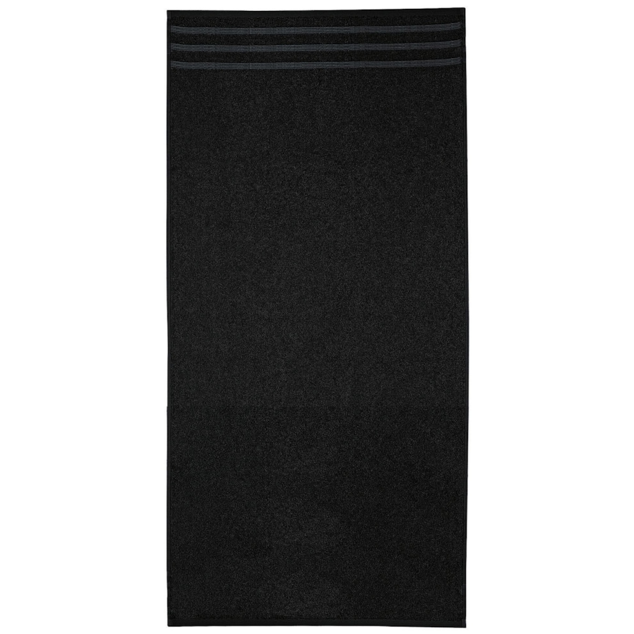 Kleine Wolke Royal Wegański Ręcznik kapielowy czarny 70x140 cm ECO LIVING
