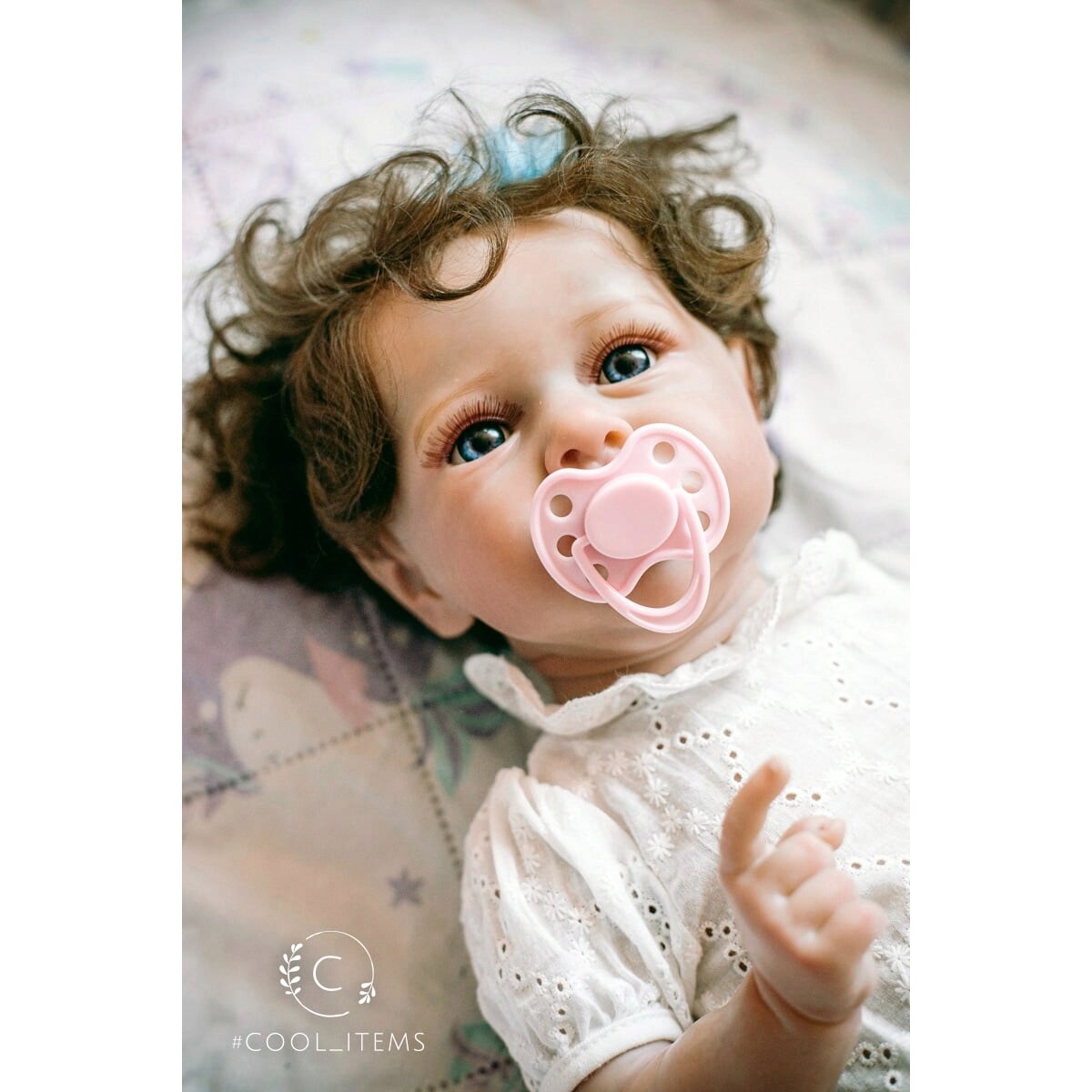 Lalka Reborn Baby Doll JAK ŻYWE dziecko bobas Wysoka jakość duża z włosami