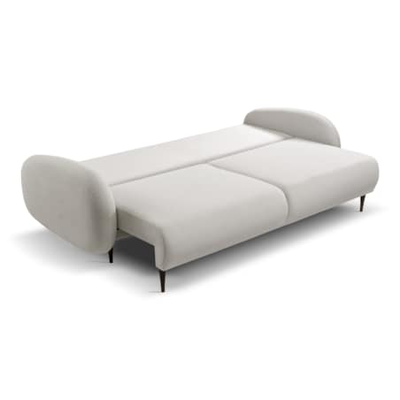 Nowoczesna sofa z funkcją spania SOFTI- ECRU