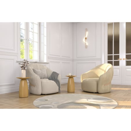 Stolik drewniany różne kolory Baobab 44, lakier naturalny