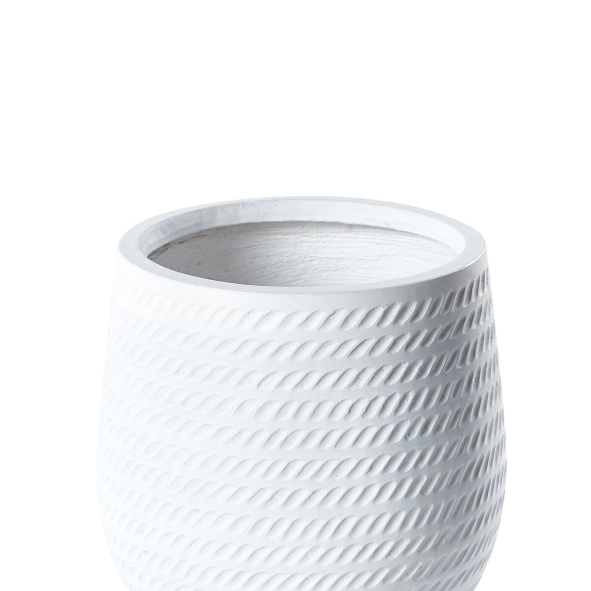 Doniczka 27 cm złamana biel LIVADIA