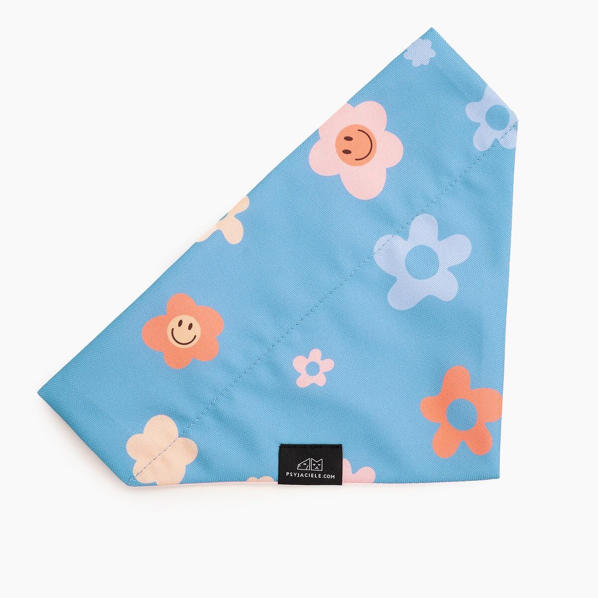 Bandanka "Oopsy Daisy" na obrożę - Rozmiar: L