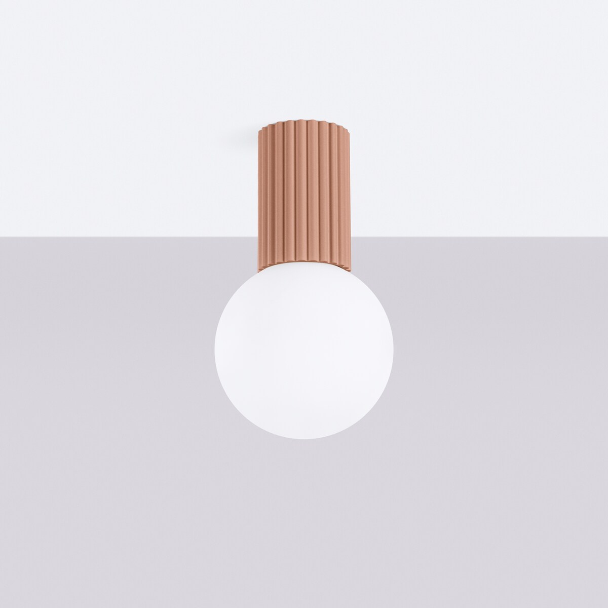 Plafon HALO mocca IP44