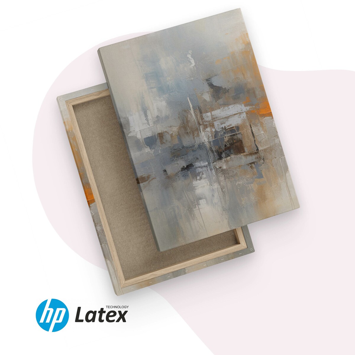 3x Obraz Do Sypialni Salonu Set Beton Abstrakcja Nowoczesny Styl 30x40cm