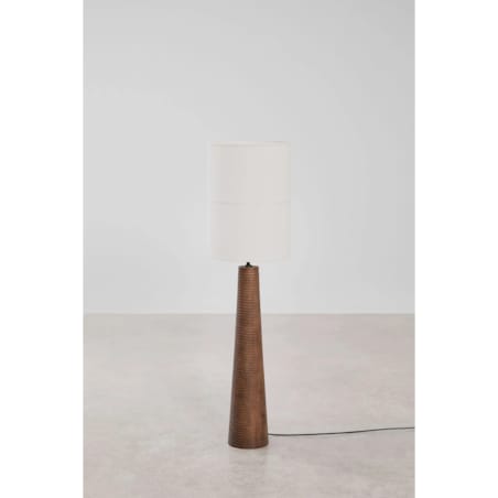 Lampa podłogowa z drewna mango Malva 120 cm