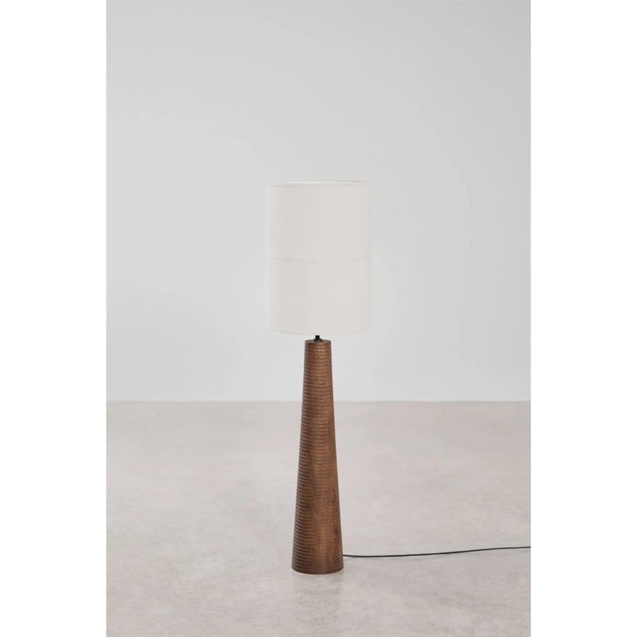 Lampa podłogowa z drewna mango Malva 120 cm