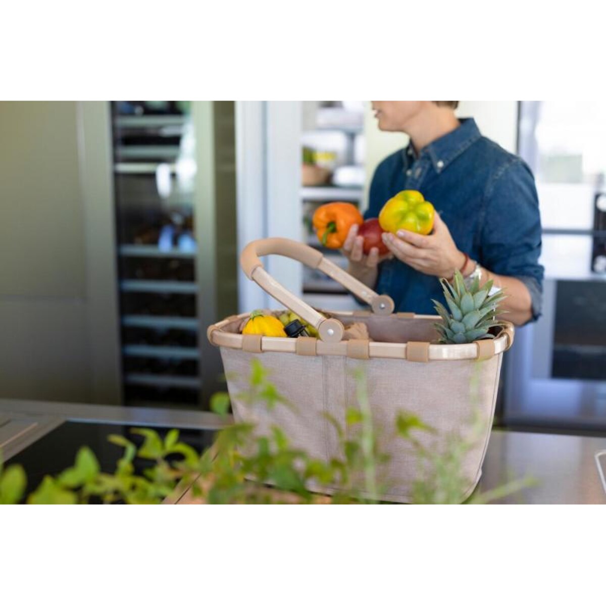 Koszyk carrybag twist coffee, 22 l