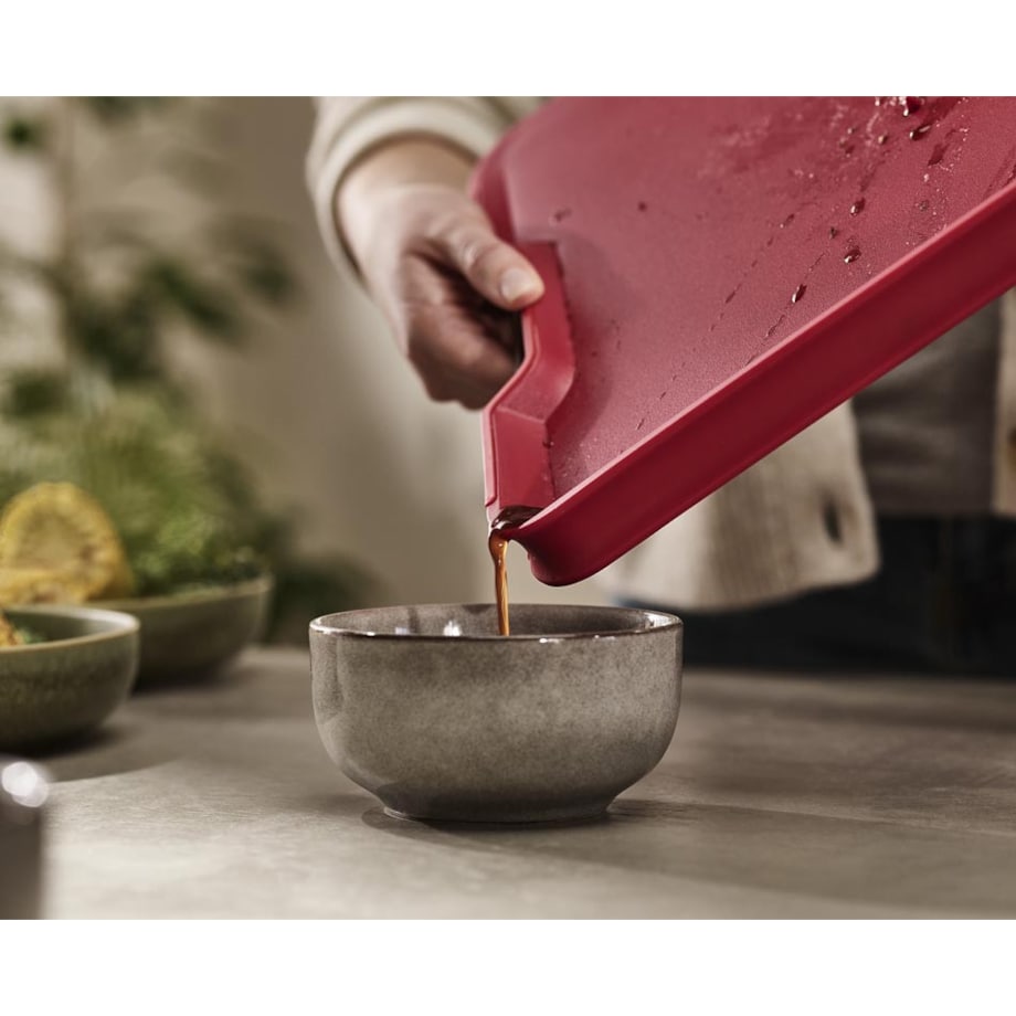 Wielofunkcyjna deska XL czerwona Cut & Carve Plus, 2.5 x 47.1 x 33.4 cm Joseph Joseph