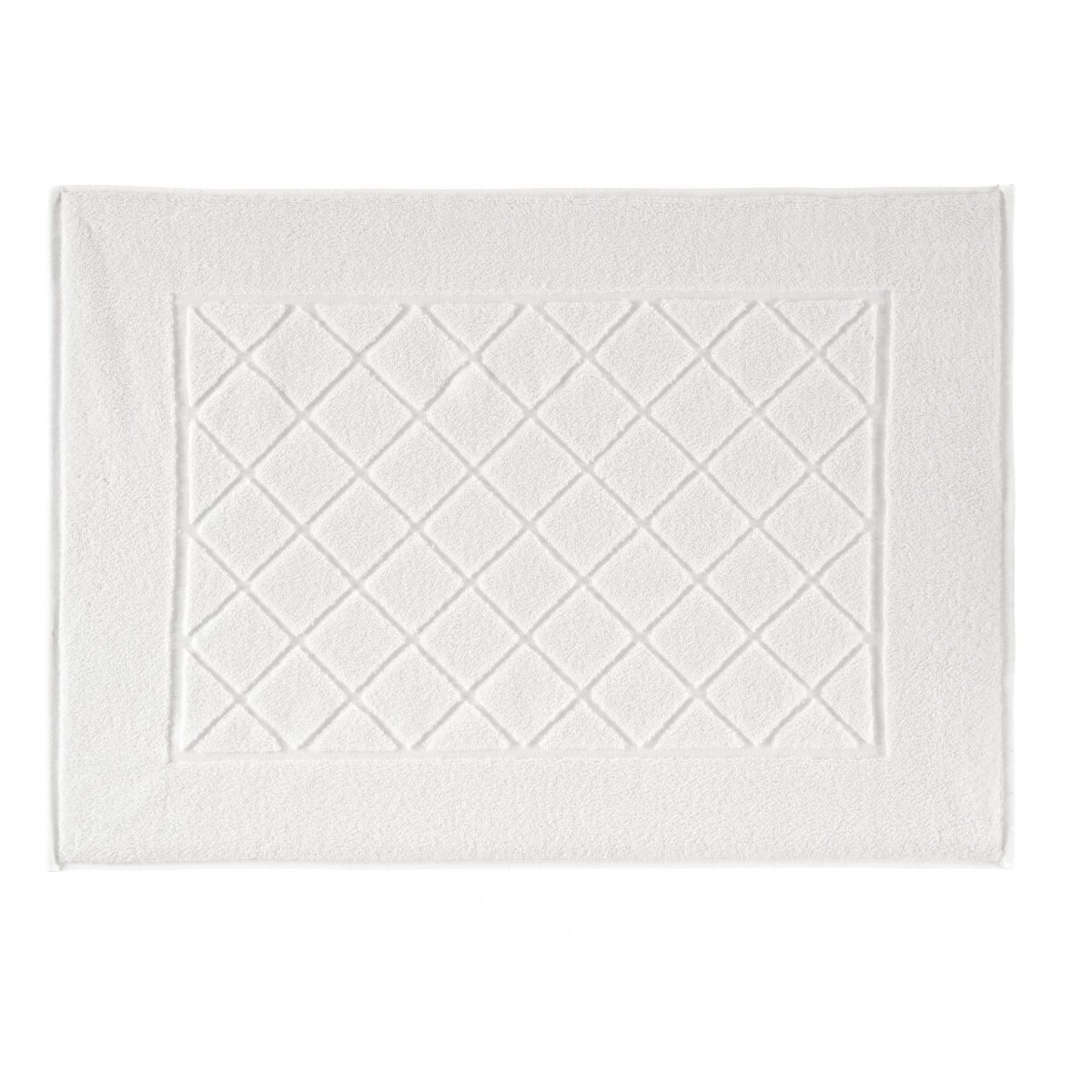 Kleine Wolke Bridge Ekologiczny Dywanik Frotte biały 50x 70 cm ECO LIVING